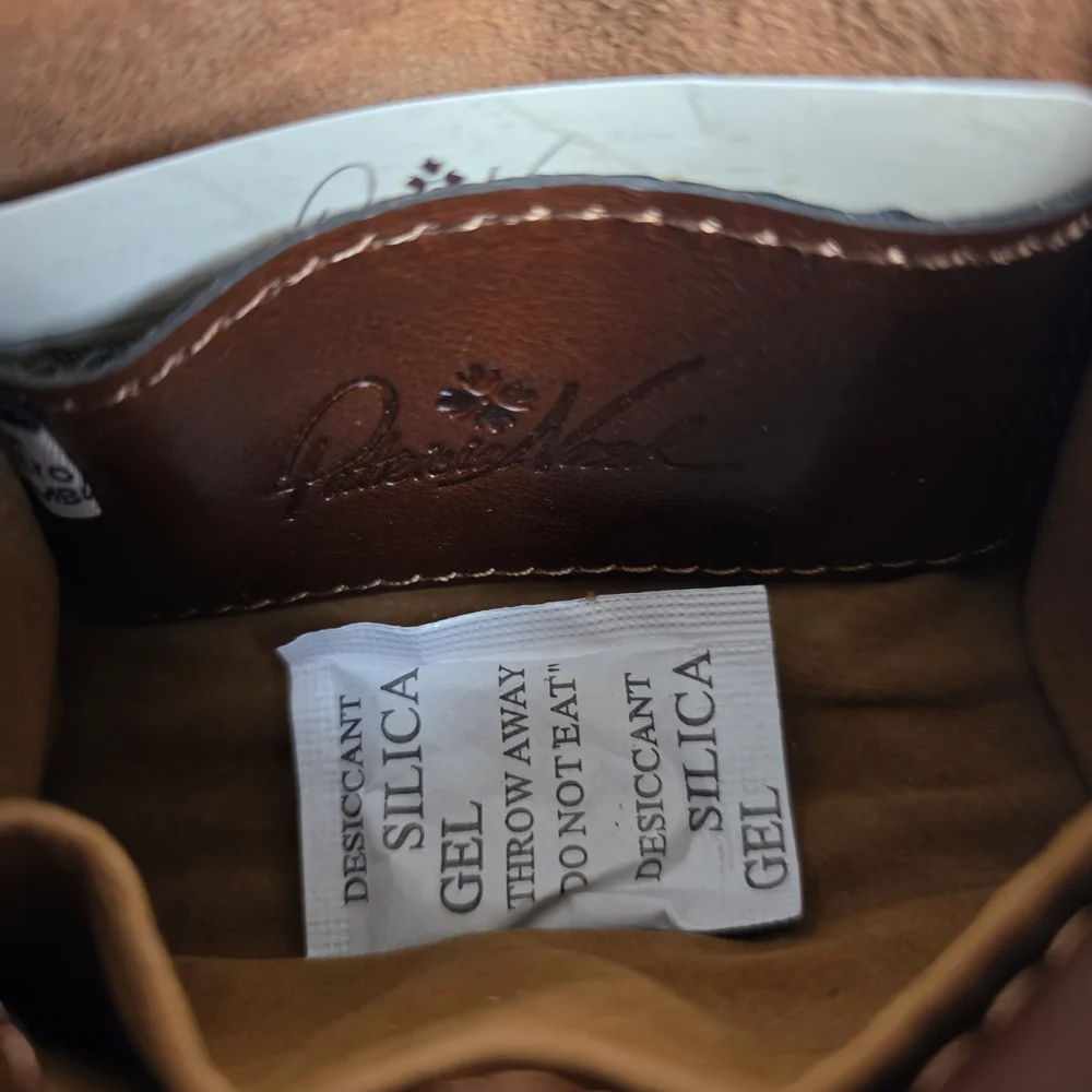 Patricia Nash Rich Brown Mini Bag - Picture 8 of 12